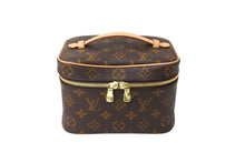 Load image into Gallery viewer, 極美品 LouisVuitton ルイヴィトン ニース ミニ バニティバッグ ハンドバッグ M44495 ICタグ モノグラムキャンバス 中古 65091