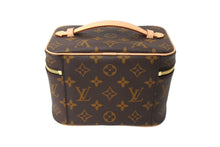 Load image into Gallery viewer, 極美品 LouisVuitton ルイヴィトン ニース ミニ バニティバッグ ハンドバッグ M44495 ICタグ モノグラムキャンバス 中古 65091