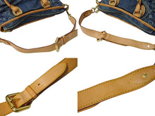 Load image into Gallery viewer, LOUIS VUITTON ルイヴィトン ネオカヴィMM ハンドバッグ M95349 2WAY モノグラム デニム ゴールド金具 美品 中古 65096