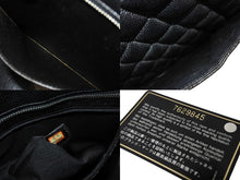 Load image into Gallery viewer, 極美品 CHANEL シャネル 1804 復刻トートバッグ ハンドバッグ 7番台 グレインドカーフスキン ブラック シルバー金具 中古 65101
