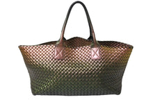 Load image into Gallery viewer, BOTTEGAVENETA ボッテガヴェネタ カバGM トートバッグ イントレチャート 115664 VP441 3320 65110 マルチカラー 美品 中古 65110