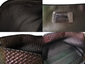 BOTTEGAVENETA ボッテガヴェネタ カバGM トートバッグ イントレチャート 115664 VP441 3320 65110 マルチカラー 美品 中古 65110