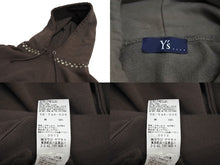 Load image into Gallery viewer, Y’S ワイズ パーカー スウェット フーディ トップス 長袖 カットソー コットン サイズなし ブラウン 美品 中古 65116