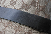 画像をギャラリービューアに読み込む, GUCCI グッチ バケットハット 023441 XM116 サイズXL GG柄 キャンバス レザー ベージュ ブラウン 帽子 総柄 良品 中古 65127