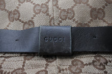 Load image into Gallery viewer, GUCCI グッチ バケットハット 023441 XM116 サイズXL GG柄 キャンバス レザー ベージュ ブラウン 帽子 総柄 良品 中古 65127