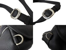 Load image into Gallery viewer, 極美品 CHROMEHEARTS クロムハーツ SNAT PACK XL スナットパック ウエストポーチ ボディーバッグ レザー シルバー925 中古 65128