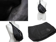 Load image into Gallery viewer, 極美品 CHROMEHEARTS クロムハーツ SNAT PACK XL スナットパック ウエストポーチ ボディーバッグ レザー シルバー925 中古 65128