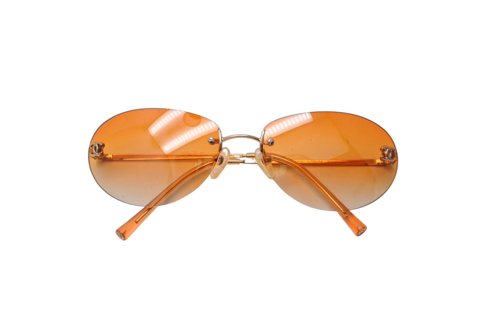 美品 CHANEL シャネル サングラス メガネ ココマーク 4013 イタリア製