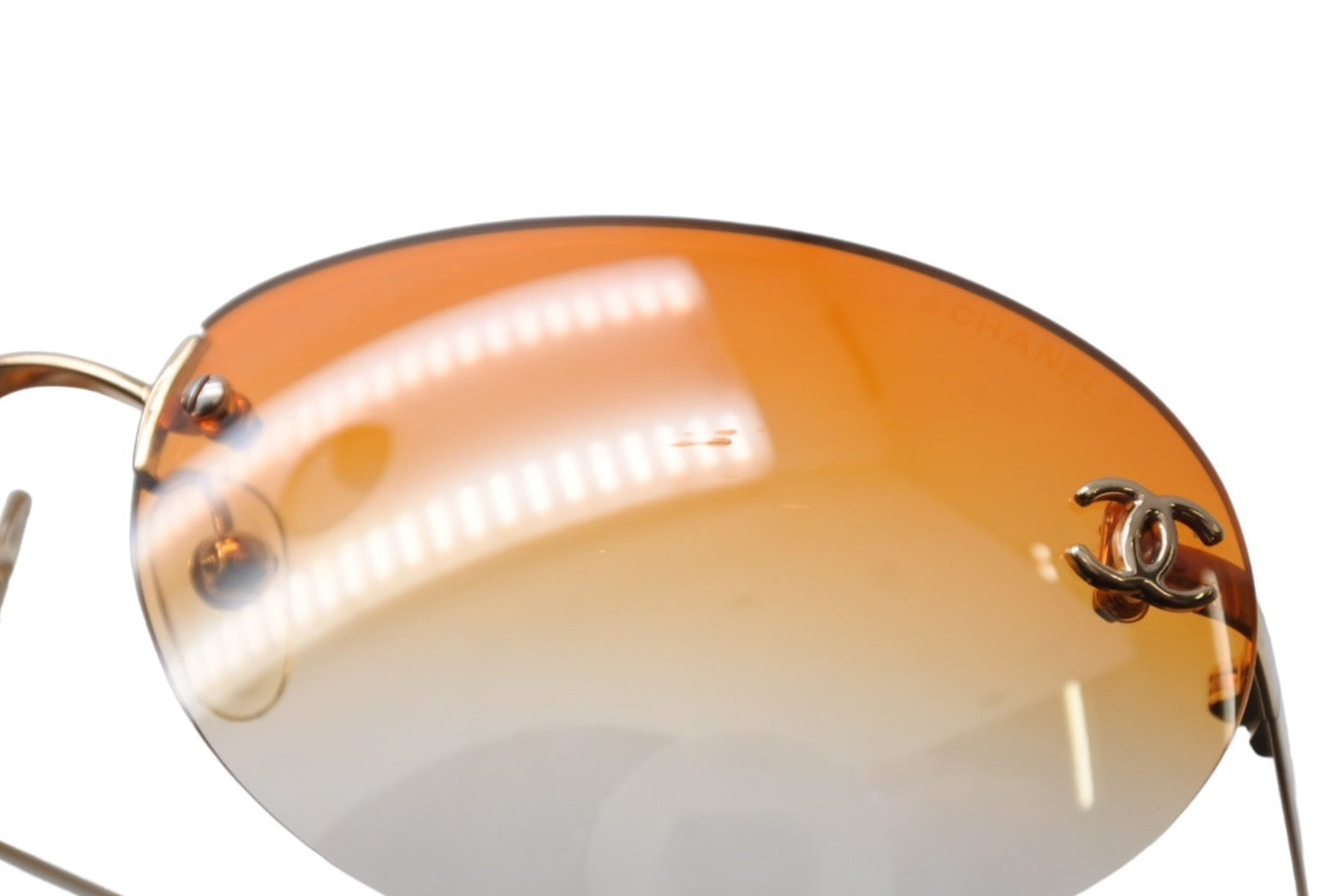 美品 CHANEL シャネル サングラス メガネ ココマーク 4013 イタリア製