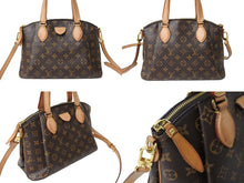画像をギャラリービューアに読み込む, LOUIS VUITTON ルイ ヴィトン リボリーPM 2WAY ハンドバッグ M44543 モノグラムキャンバス ブラウン 美品 中古 65150