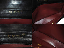 画像をギャラリービューアに読み込む, CHANEL シャネル マトラッセ チェーンショルダーダブルバッグ 5番台 ラムスキン ブラック ゴールド金具 美品 中古 65153