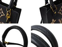 Load image into Gallery viewer, LOUIS VUITTON ルイヴィトン モノグラム アンプラント プティット サックプラ 2WAY ハンドバッグ M57937 IC ブラック カーフスキン ショルダー 美品 中古 65158