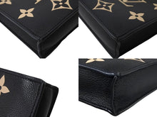 Load image into Gallery viewer, LOUIS VUITTON ルイヴィトン モノグラム アンプラント プティット サックプラ 2WAY ハンドバッグ M57937 IC ブラック カーフスキン ショルダー 美品 中古 65158