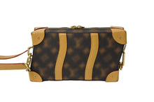 Load image into Gallery viewer, LOUIS VUITTON ルイヴィトン ソフトトランク ショルダーバッグ M81580 ディスイズノットモノグラム 22SS ブラウン 美品 中古 65159