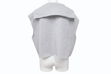 画像をギャラリービューアに読み込む, 極美品 MIUMIU ミュウミュウ セーラーカラートップ ノースリーブ 24SS MJT654 コットン グレー サイズS 中古 4b006516