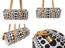 Load image into Gallery viewer, LOUIS VUITTON ルイヴィトン パピヨンGM ハンドバッグ 草間彌生 パンプキンドット M40687 ゴールド金具 美品 中古 65160