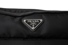 Load image into Gallery viewer, PRADA プラダ ボディバッグ ショルダーバッグ トライアングルロゴ ナイロン レザー ブラック シルバー金具 美品 中古 65163