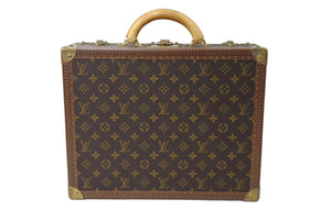 LOUIS VUITTON ルイヴィトン モノグラム コトヴィル40 トランク ハードケース ブラウン M21424 良品 中古 65178