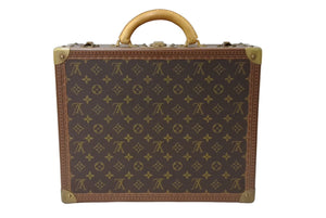 LOUIS VUITTON ルイヴィトン モノグラム コトヴィル40 トランク ハードケース ブラウン M21424 良品 中古 65178