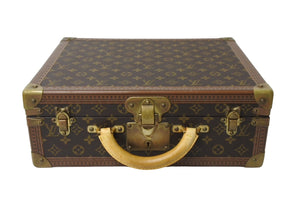 LOUIS VUITTON ルイヴィトン モノグラム コトヴィル40 トランク ハードケース ブラウン M21424 良品 中古 65178