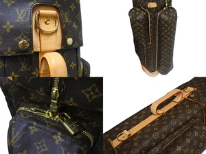 極美品 LOUIS VUITTON ルイ ヴィトン サック ゴルフキャディバッグ M58221 クラブケース モノグラムキャンバス ブラウン 中古 65182