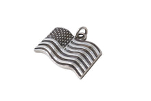 画像をギャラリービューアに読み込む, ChromeHearts クロムハーツ AMERICAN FLAG アメリカンフラッグ ネックレス トップ シルバー925 美品 中古 65204