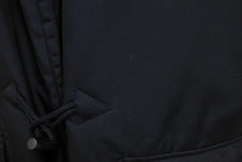 Load image into Gallery viewer, HERMES エルメス コート ジャケット フード付き フランス製 ナイロン ポリエステル ウール ブラック サイズ50 美品 中古 65205