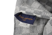 画像をギャラリービューアに読み込む, LouisVuitton ルイヴィトン ボネ プティ ダミエ ニット帽 M70606 イタリア製 ウール ポリウレタン グレー 美品 中古 65206