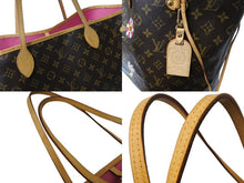 画像をギャラリービューアに読み込む, LOUIS VUITTON ルイヴィトン ネヴァーフルGM LV HAND トートバッグ M95561 村上隆 MOCA限定コレクション 美品 中古 65208