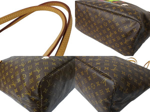 LOUIS VUITTON ルイヴィトン ネヴァーフルGM LV HAND トートバッグ M95561 村上隆 MOCA限定コレクション 美品 中古 65208