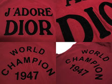 Load image into Gallery viewer, 極美品 Christian Dior クリスチャンディオール ノースリーブ 1H12055300 サイズ40 バーガンディー コットン 中古 65211