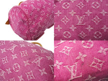 画像をギャラリービューアに読み込む, LOUIS VUITTON ルイ ヴィトン ネオ スピーディ ハンドバッグ M95214 モノグラムデニム ピンク 美品 中古 65212