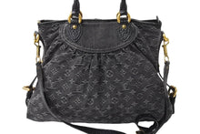 Load image into Gallery viewer, LOUIS VUITTON ルイ ヴィトン ネオカヴィMM 2WAYハンドバッグ M95351 モノグラムデニム ノワール 美品 中古 65230