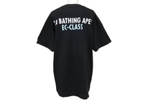 画像をギャラリービューアに読み込む, A BATHING APE アベイシングエイプ 半袖Ｔシャツ サイズL コットン ブラック グリーン プリント EC-CLASS 美品 中古 65234