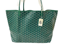 画像をギャラリービューアに読み込む, 新品未使用 GOYARD ゴヤール トートバッグ SAINTLOUIS PM VERT サンルイGM PVCコーティングキャンバス グリーン 65241