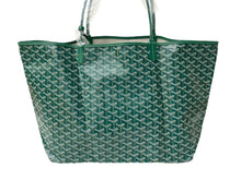 画像をギャラリービューアに読み込む, 新品未使用 GOYARD ゴヤール トートバッグ SAINTLOUIS PM VERT サンルイGM PVCコーティングキャンバス グリーン 65241