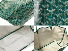 画像をギャラリービューアに読み込む, 新品未使用 GOYARD ゴヤール トートバッグ SAINTLOUIS PM VERT サンルイGM PVCコーティングキャンバス グリーン 65241