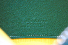 画像をギャラリービューアに読み込む, 新品未使用 GOYARD ゴヤール セナ ミニ ポーチ SENAT2MINTY09CL09P レザー PVC グリーン ヘリンボーン 中古 65242