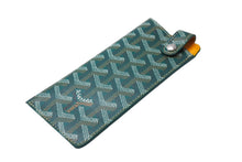 Load image into Gallery viewer, 新品未使用 GOYARD ゴヤール アイウェアケース モンマルトル PM メガネケース MONTMAPMLTY09CL09P レザー PVC グリーン 中古 65243