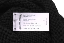 画像をギャラリービューアに読み込む, 新品未使用 ChromeHearts クロムハーツ ニットキャップ セメタリークロスパッチ クロスボタン コットン シルバー925 ONESIZE 65246