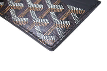 Load image into Gallery viewer, 新品未使用 GOYARD ゴヤール サン シュルピス カードケース STSULPPMLTY01CL01X レザー PVC ブラック 中古 65250