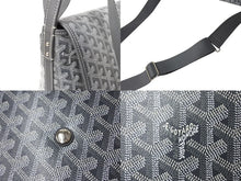 画像をギャラリービューアに読み込む, 新品未使用 GOYARD ゴヤール カペシアン バッグMM メッセンジャーバッグ ショルダーバッグ グレー シルバー金具 65252