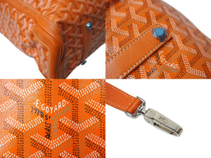 新品同様 GOYARD ゴヤール サックヴォルテール トートバッグ ショルダーバッグ 2WAY マーカージュアート スマイル PVC レザー 中古 65261