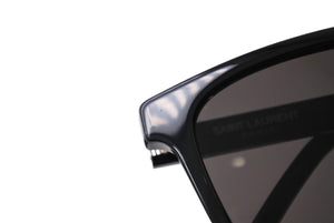 YVES SAINT LAURENT イヴサンローラン サングラス 眼鏡 SL327/K001 サイズ54□21-145 ブラック 美品 中古 65263