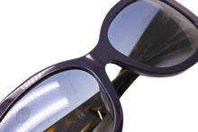 Load image into Gallery viewer, CHANEL シャネル サングラス 眼鏡 ココマーク 5322-A サイズ57□18 135 ネイビー パープル 美品 中古 65277