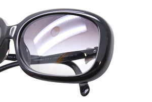 CHANEL シャネル サングラス 眼鏡 ココマーク サイドリボン 5170-A サイズ58□17 135 3N ブラック 美品 中古 65278