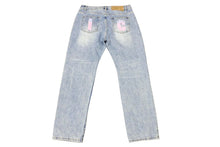 画像をギャラリービューアに読み込む, ICE CREAM アイスクリーム DENIM PANTS デニムパンツ フロントドッグ サイズ34 ブルー 美品 中古 65284