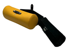 画像をギャラリービューアに読み込む, FENDI フェンディ 時計ケース ウォッチケース アクセサリーケース 7AS073 レザー イエロー ブラック シルバー 美品 中古 65289