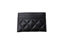 Load image into Gallery viewer, 未使用品 CHANEL シャネル クラシック カードケース ココマーク キャビアスキン グレインドカーフスキン AP0213 ブラック ゴールド 中古 65302