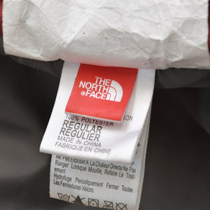 THE NORTH FACE ザノースフェイス クロムハーツカスタム リメイク クロスパッチ セメタリークロスパッチ 寝袋 寝具 レッド グレー 美品 中古 4a006532